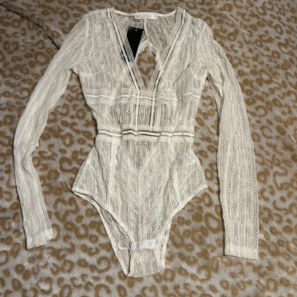 Sheer NastyGal Bodysuit